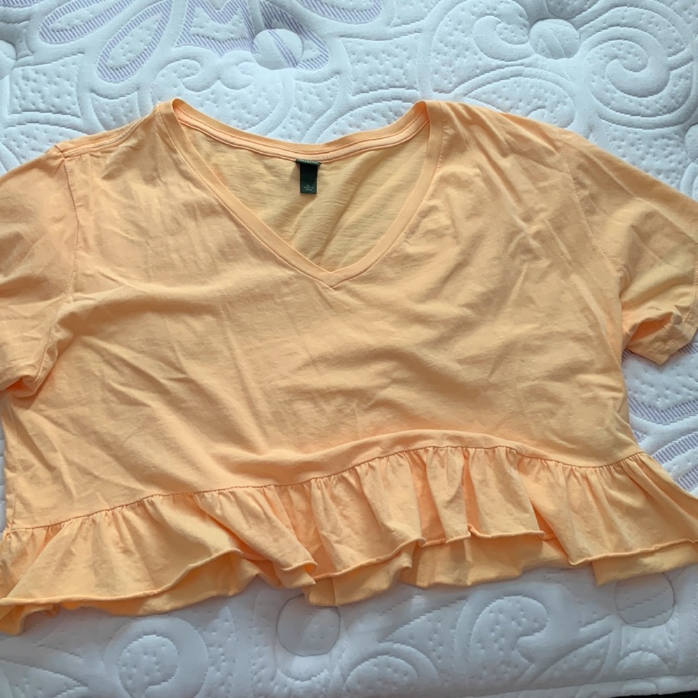 Light orange xl Wild Fable short sleeve top from Target